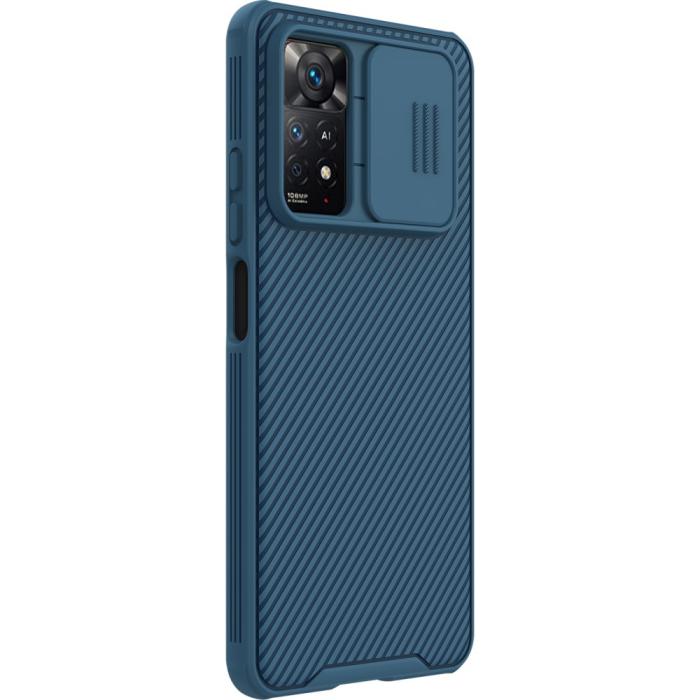 Bild 5, NILLKIN Xiaomi Redmi Note 11 Pro 5G Skal CamShield Pro Blå