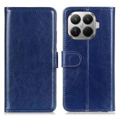 Xiaomi 17T Fodral Crazy Horse L&auml;der Bl&aring;