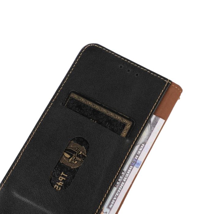 Bild 6, KHAZNEH iPhone 14 Plus Fodral Nappa Äkta Läder RFID Svart