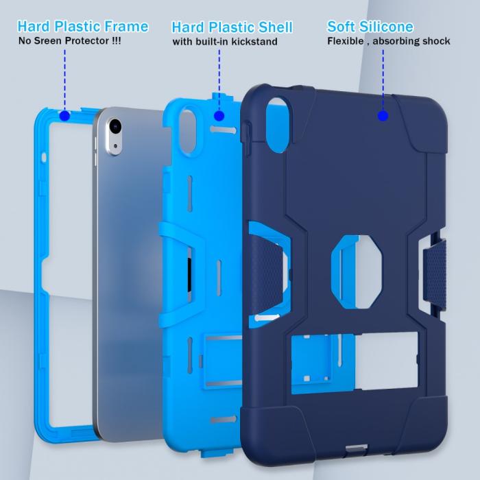 Bild 2, iPad 11 2025 / 10.9 2022 Shockproof Hybrid Skal Med Kickstand