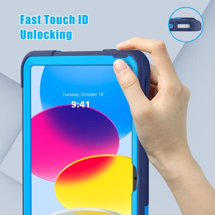 Bild 3, iPad 11 2025 / 10.9 2022 Shockproof Hybrid Skal Med Kickstand