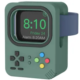 AHASTYLE Apple Watch Laddningsställ Gamepad Silikon Grön