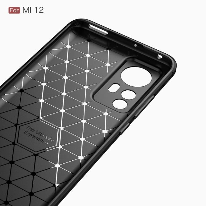Bild 5, Xiaomi 12 Skal Borstad Stål Textur Blå