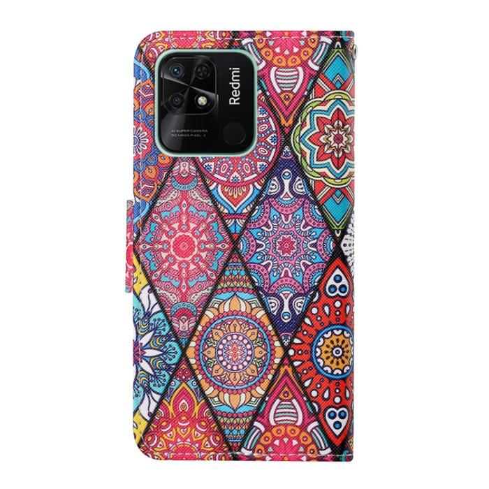 Bild 3, Xiaomi Redmi 10C Fodral Med Tryck Diamond Totem