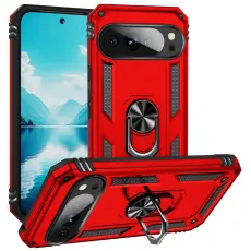 Google Pixel 11 Pro XL Skal Hybrid Kickstand R&ouml;d