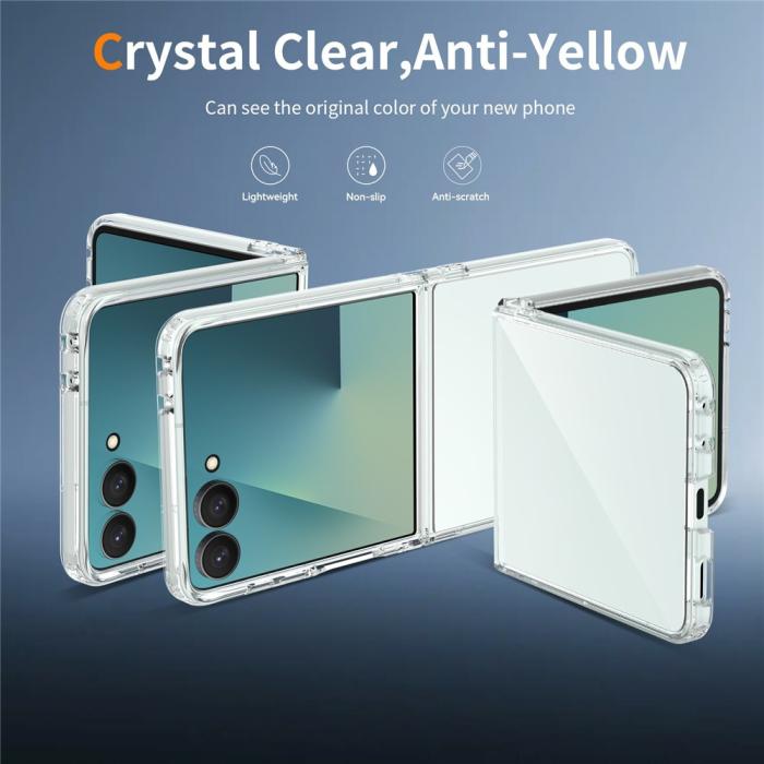 Bild 2, Samsung Galaxy Z Flip 8 Skal TPU Transparent