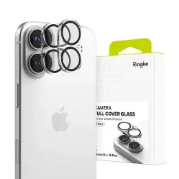 Ringke Ringke iPhone 16 / 16 Plus 2-PACK Linsskydd Härdat Glas Transparent