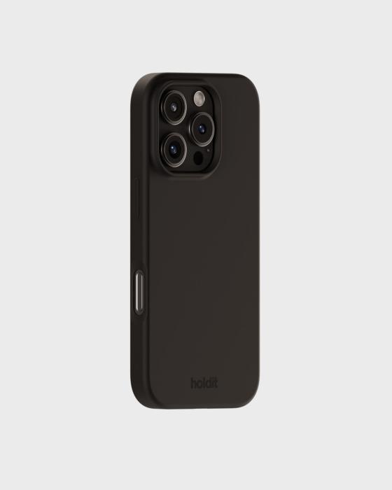 Bild 2, holdit iPhone 16 Pro Mobilskal Silikon Svart