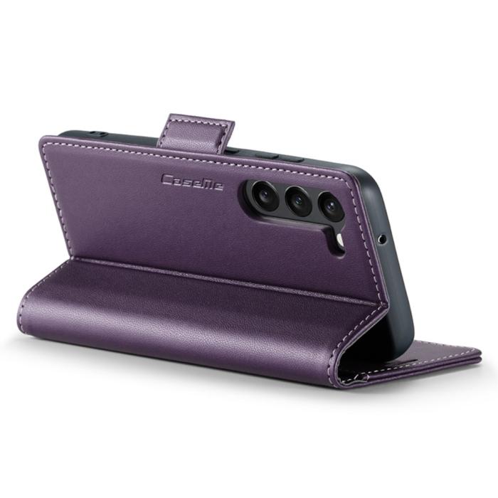 Bild 3, CASEME Galaxy S24 Plus Fodral RFID Läder Lila
