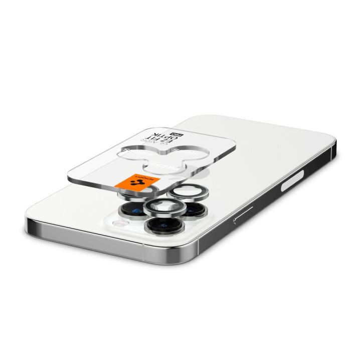 Bild 6, Spigen iPhone 14 Pro / 14 Pro Max 2-PACK Optik.tR 