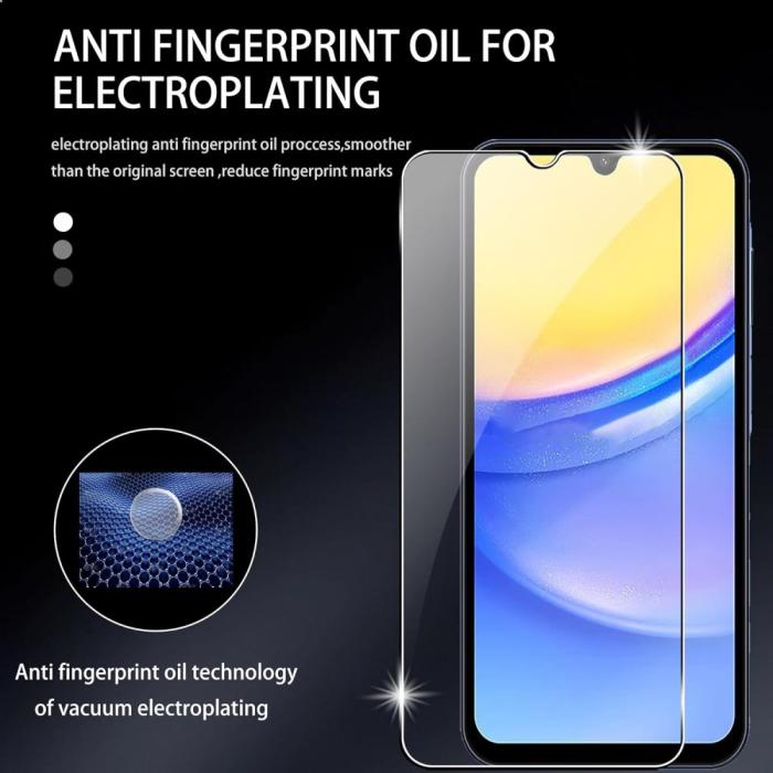 Bild 3, Samsung Galaxy A55 5G 4-PACK Skärmskydd/Linsskydd