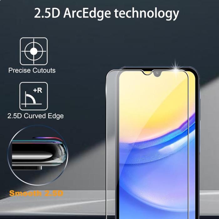 Bild 4, Samsung Galaxy A55 5G 4-PACK Skärmskydd/Linsskydd