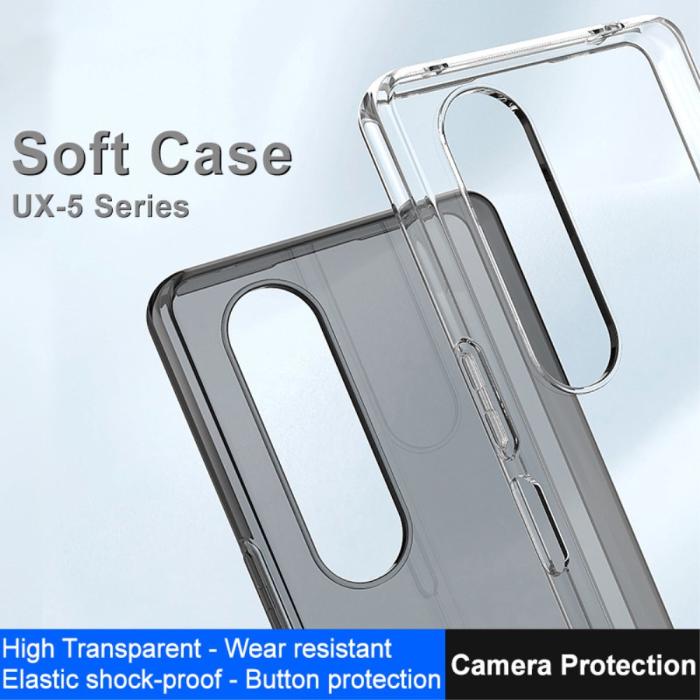 Bild 3, IMAK Sony Xperia 1 V Skal TPU Transparent