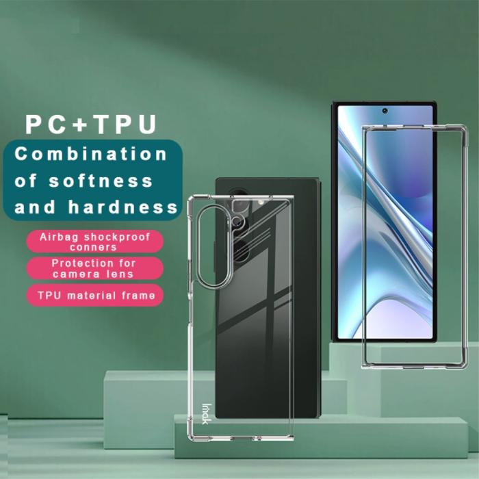 Bild 2, IMAK Samsung Galaxy Z Fold 6 Skal TPU Transparent