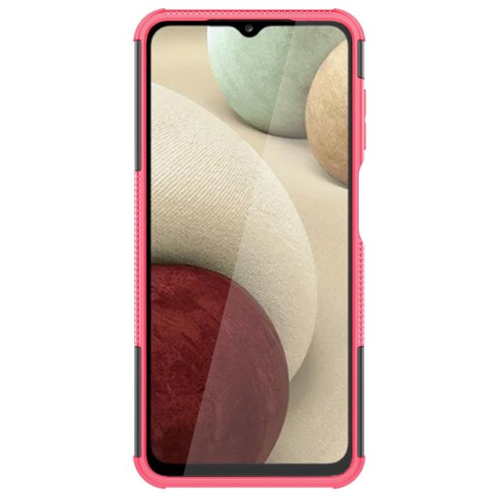 Bild 4, Samsung Galaxy A04s / A13 5G Stöttåligt Skal med Stöd Rosa