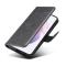 Samsung Galaxy S21 Plus - Klassiskt Läder Fodral - Svart