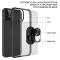 iPhone 13 Pro Max - Shockproof Hybrid Ring Skal - Svart