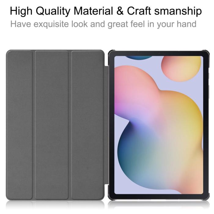 Bild 5, Samsung Galaxy Tab S7 Plus / Tab S8 Plus - Tri-Fold Fodral - Eiffeltornet