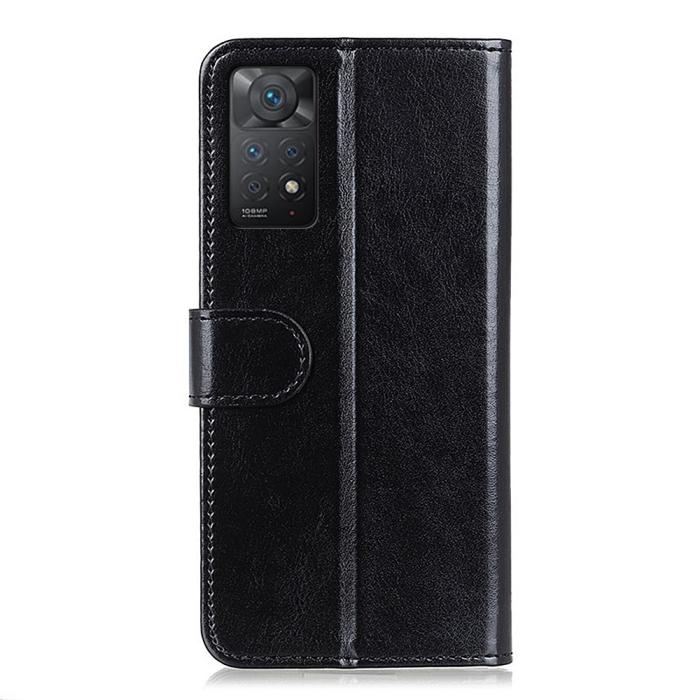 Bild 3, Xiaomi Redmi Note 11 Pro 5G Fodral Crazy Horse Svart
