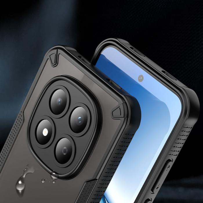 Bild 4, Tech-Protect Xiaomi Redmi Note 15 Pro 5G Skal Rugged Shield Svart
