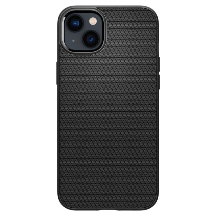 Bild 2, Spigen iPhone 15 Plus / 14 Plus Skal Liquid Air Matt Svart