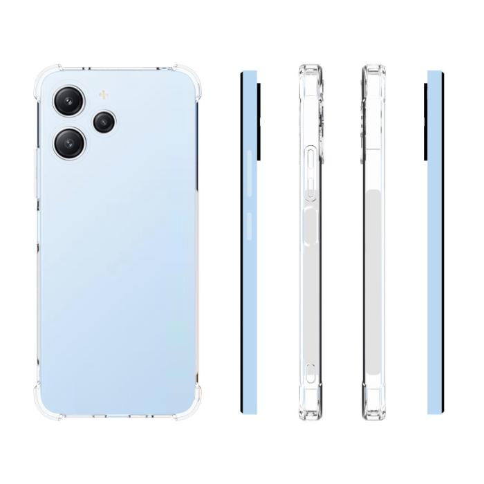 Bild 5, Xiaomi Redmi 12 5G/4G Skal Shockproof TPU Transparent