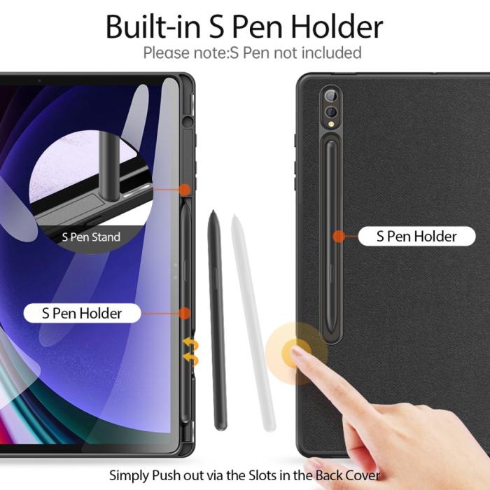 Bild 3, DUX DUCIS Galaxy Tab S10 Plus/S9 Plus/S9 FE Plus Fodral DOMO