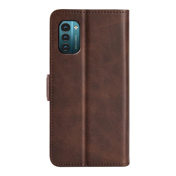 Bild 3, Nokia G11 / G21 Fodral Magnetisk Stängning Brun
