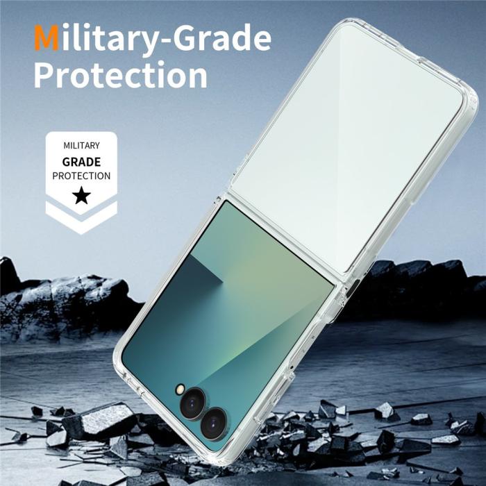 Bild 5, Samsung Galaxy Z Flip 8 Skal TPU Transparent