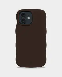 holdit iPhone 12 / 12 Pro Skal Wavy Chocolate