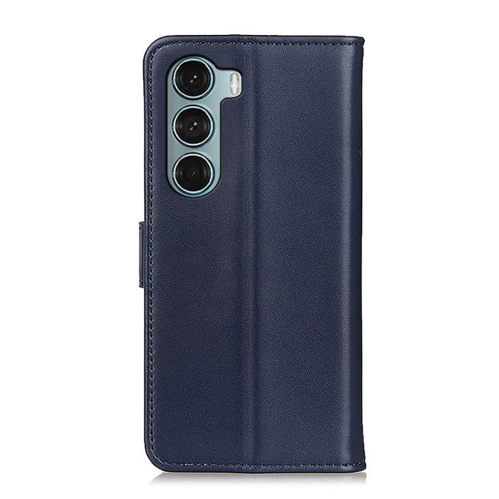 Bild 3, Motorola Moto G200 Fodral Solid Läder Blå