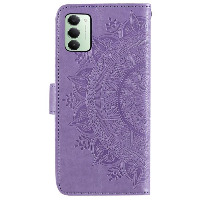 Bild 5, Xiaomi Redmi 15 Fodral Mandala Läder Lila