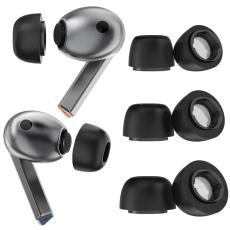 AHASTYLE 3-PACK &Ouml;ronpluggar F&ouml;r Galaxy Buds 3 Pro Svart