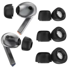 AHASTYLE 3-PACK &Ouml;ronpluggar F&ouml;r Galaxy Buds 3 Pro Svart