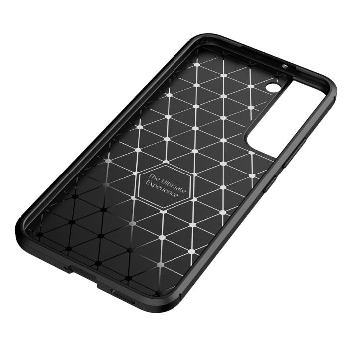 Bild 4, Samsung Galaxy S22 Plus Skal Kolfiber Textur Blå