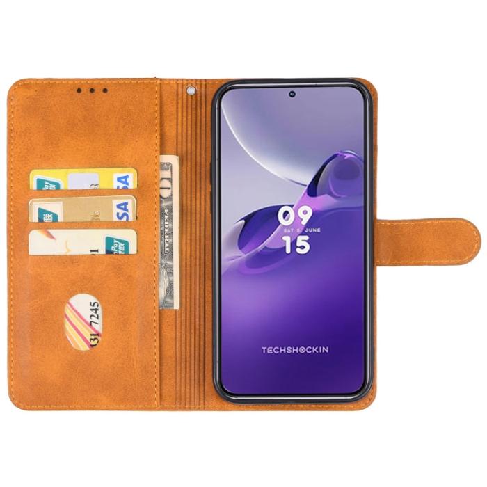 Bild 3, Samsung Galaxy A24 5G Fodral Läder Brun