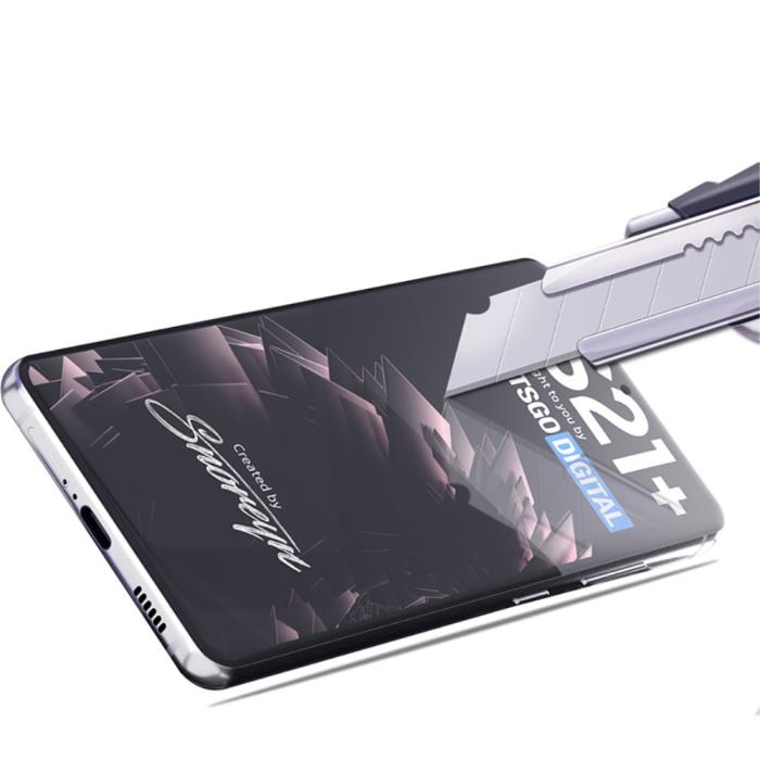 Bild 4, Samsung Galaxy S21 Plus - AMORUS Heltäckande Skärmskydd I Härdat Glas