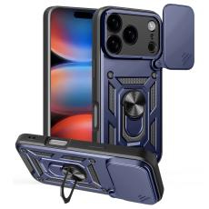 iPhone 17 Pro Skal CamShield Ring Hybrid Bl&aring;