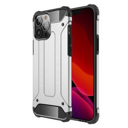 iPhone 13 Pro Max - Shockproof Armor Hybrid Skal - Silver