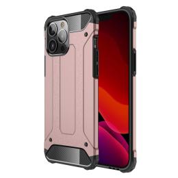 iPhone 13 Pro Max - Shockproof Armor Hybrid Skal - Roséguld