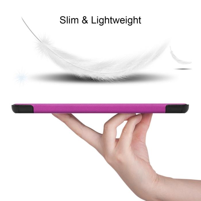 Bild 2, Samsung Galaxy Tab S7 / Tab S8 - Tri-Fold Fodral - Lila