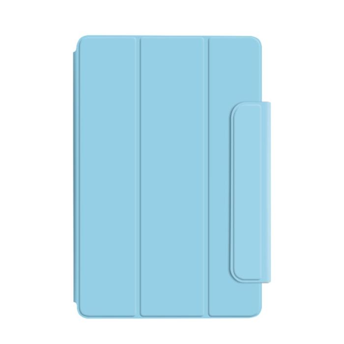 Bild 2, iPad Mini 2024/2021 2in1 Magnetiskt Tri-Fold Fodral Ljus Blå