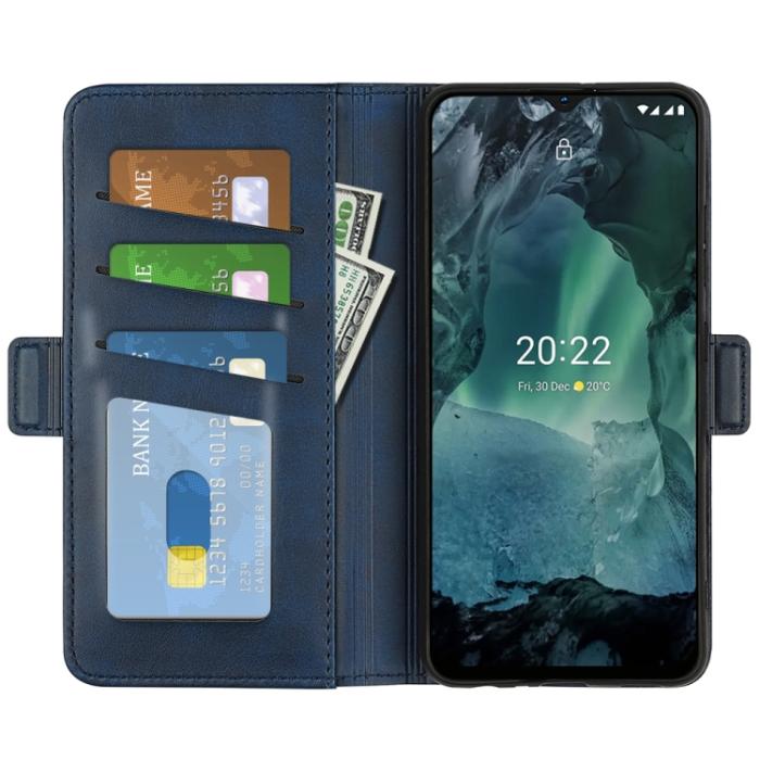 Bild 5, Nokia G11 / G21 Fodral Magnetisk Stängning Blå