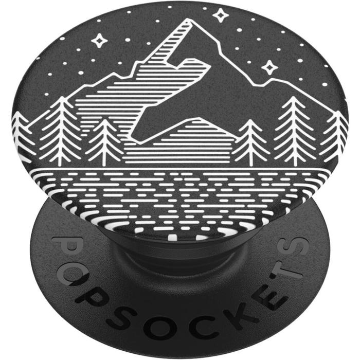Bild 2, PopSockets Avtagbart Grip med Ställfunktion Peak Relief