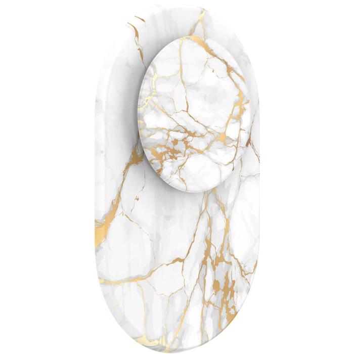 Bild 4, PopSockets PopGrip För MagSafe Guld Lutz Marble