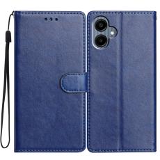 Samsung Galaxy A07 Fodral L&auml;der Bl&aring;