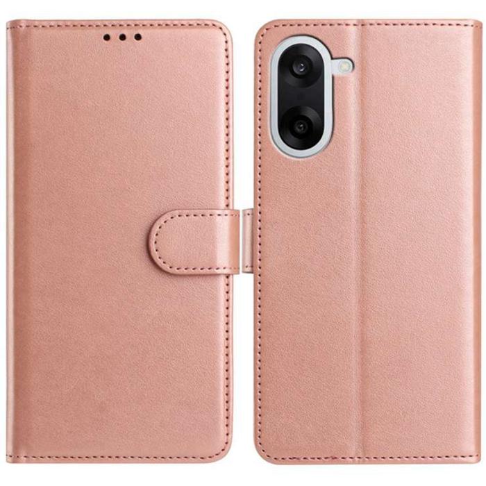 Bild 3, OnePlus Nord CE5 Fodral Läder Roséguld