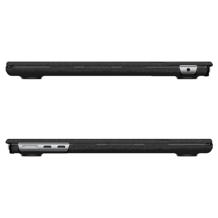Bild 4, Spigen MacBook Air 13 2022 Skal Urban Fit Svart