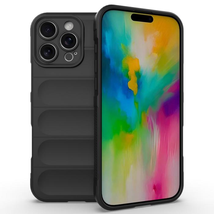 Bild 1, iPhone 16 Pro Skal Magic Shield Svart