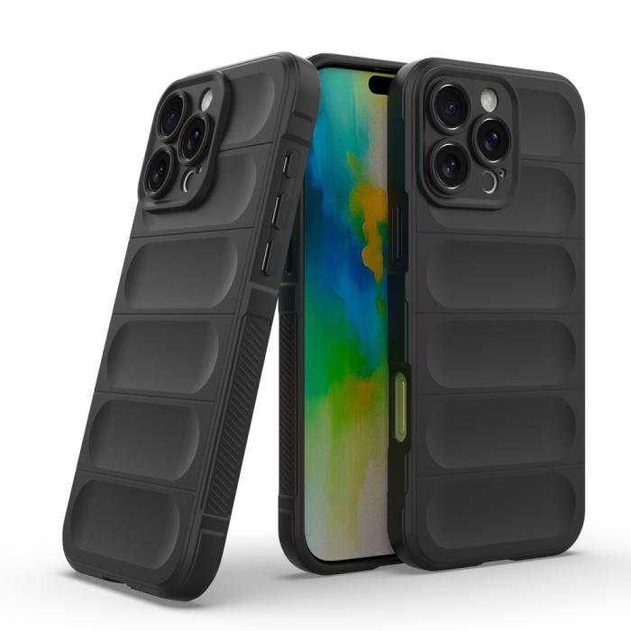 Bild 2, iPhone 16 Pro Skal Magic Shield Svart